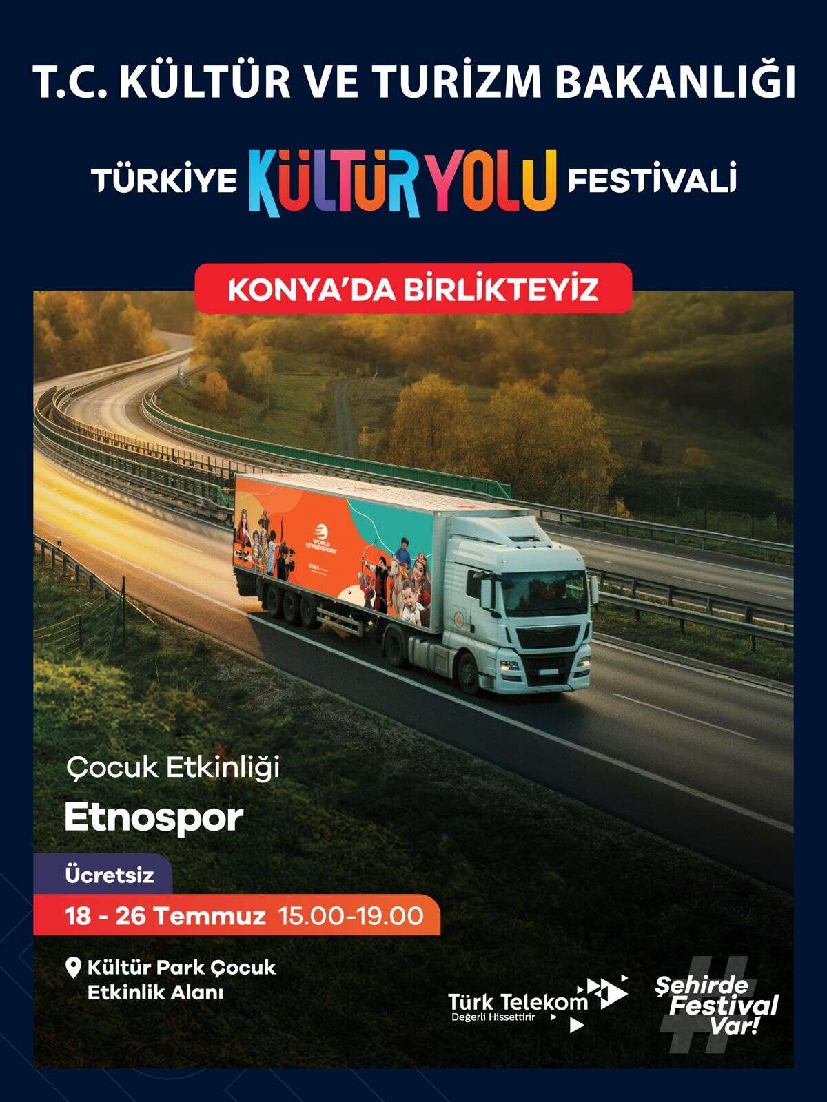 Türkiye Kültür Yolu Festivali başlıyor! Konyalılar 9 gün boyunca eğlenceye doyacak 26